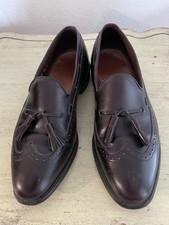 Allen Edmonds Made in USA Mansfield Tasseled Wingtip Loafer Size 8 1/2 $425