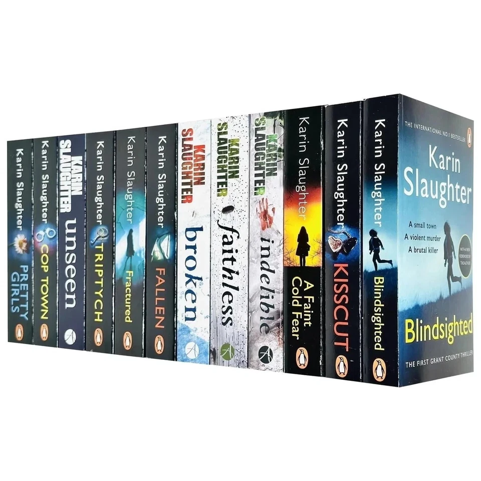 Karin Slaughter Will Trent Atlanta Series 12 Books Collection Paperback Set