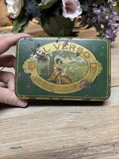 El Verso Cigar Tin  10 Cent Size Empty