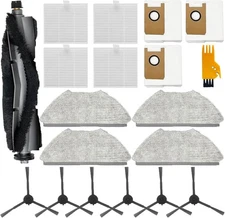 19 Pcs Accessories for AIRROBO T20 Robot Vacuum Cleaner 1 Main Brush 3 Dust