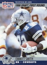 ~*~ EMMITT SMITH ~ 1990 Pro Set ~ DPK, RC, ROOKIE CARD ~ #685~*~