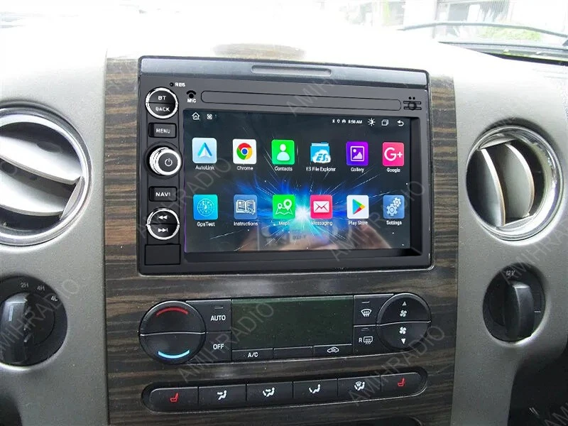 For 2006 2007 2008 Lincoln Mark LT Android 15 Navi CarPlay Car Stereo Radio GPS Foto 2 de 4