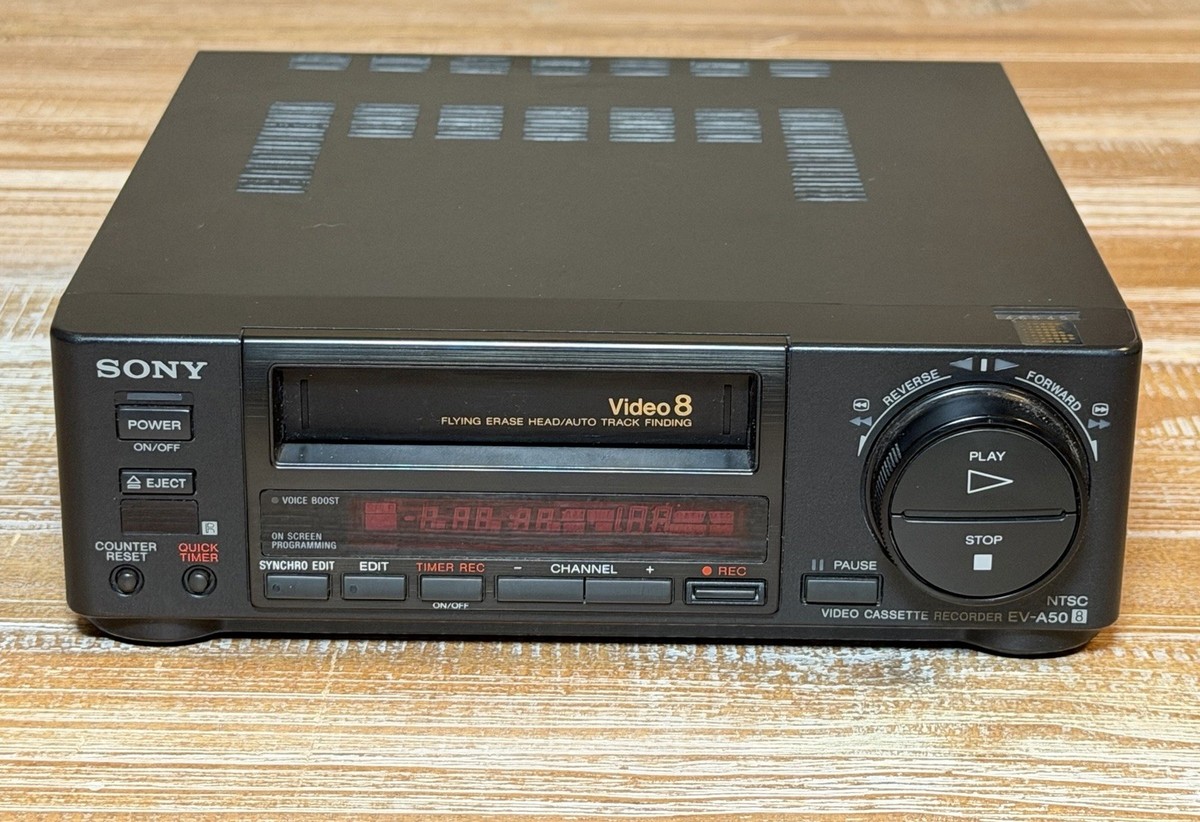 Sony EV-A50 Video8 8mm VCR Video Cassette Recorder Parts Only | eBay