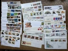 New ListingCollection Of 100 GB First-Day Covers, See Scans For Details, #2