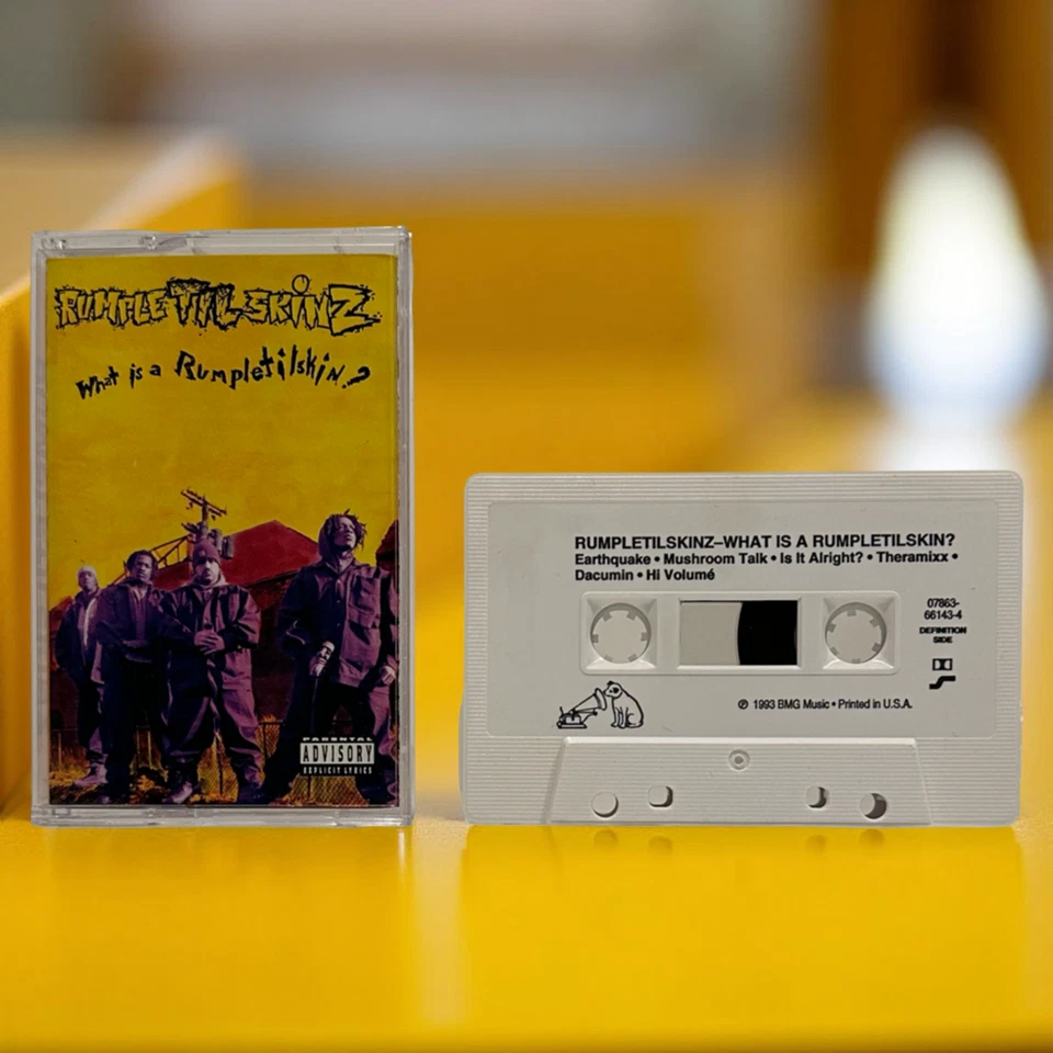 •RUMPLETILSKINZ ~ WHAT IS A RUMPLETILSKINZ?• ~1993 OG PRESSING~ (CASSETTE TAPE) - Image 3 of 4