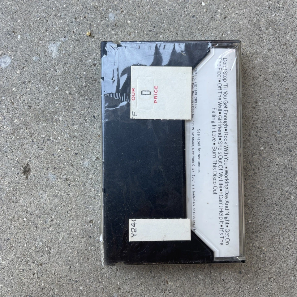 1979 Off The Wall Cassette Tape Michael Jackson - Image 3 of 4