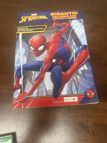 Bendon Spider-Man Coloring Activity Book New