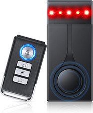 108Db Car Alarm System, Vehicle Anti-Theft Vibration Sensor Alarm Red Light, W
