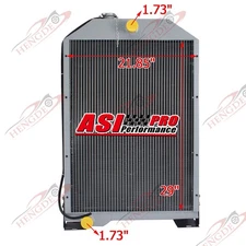 Tractor Radiator Fits John Deere 4050 4055 4250 4255 4450 4455 RE38664/ RE21893