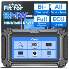 USED XTOOL IP500 For BMW/MINI All System Bidirectional OBD2 Diagnostic Scanner