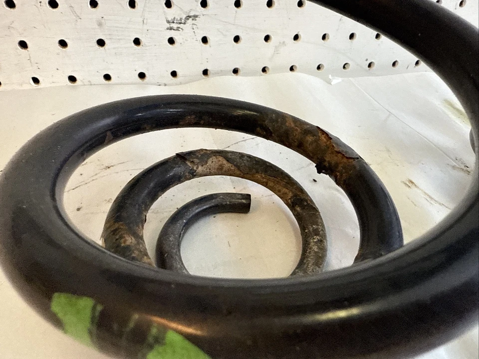 BMW E46 323CI 2000 par de muelles helicoidales traseros OEM Foto 3 de 4