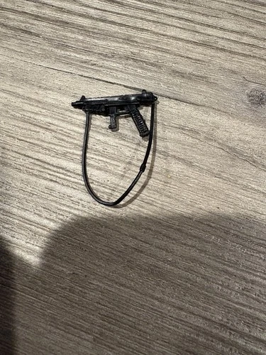 1985 Heavy Metal Submachine Gun Weapon Accessory GI Joe ARAH Vintage Figure HTF
