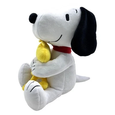 Peluche SNOOPY avec WOODSTOCK Grande 35cm ORIGINALE Licence Officielle PTS - Photo 1/4
