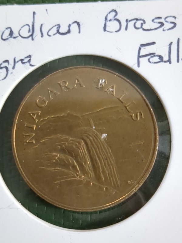 Canadian Brass Niagara Falls Coin/Token, Landmarks of America