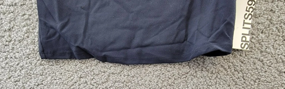 Camiseta corta Splits59 Airweight manga corta para mujer XS índigo cuello redondo pulóver Foto 4 de 4