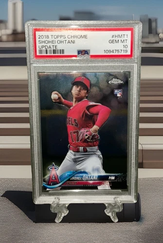 2018 Topps Chrome Update #HMT1 - Shohei Ohtani(RC) PSA 10 GEM MT! Angels/Dodgers