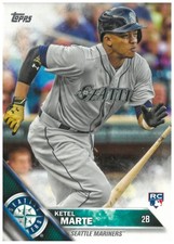 2016 Topps Series 1 Baseball #73 Ketel Marte ARIZONA DIAMONDBACKS Rookie Card. rookie card picture