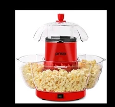 Pukomc Hot Air Popcorn Popper Maker Electric Popcorn Machine 1200W