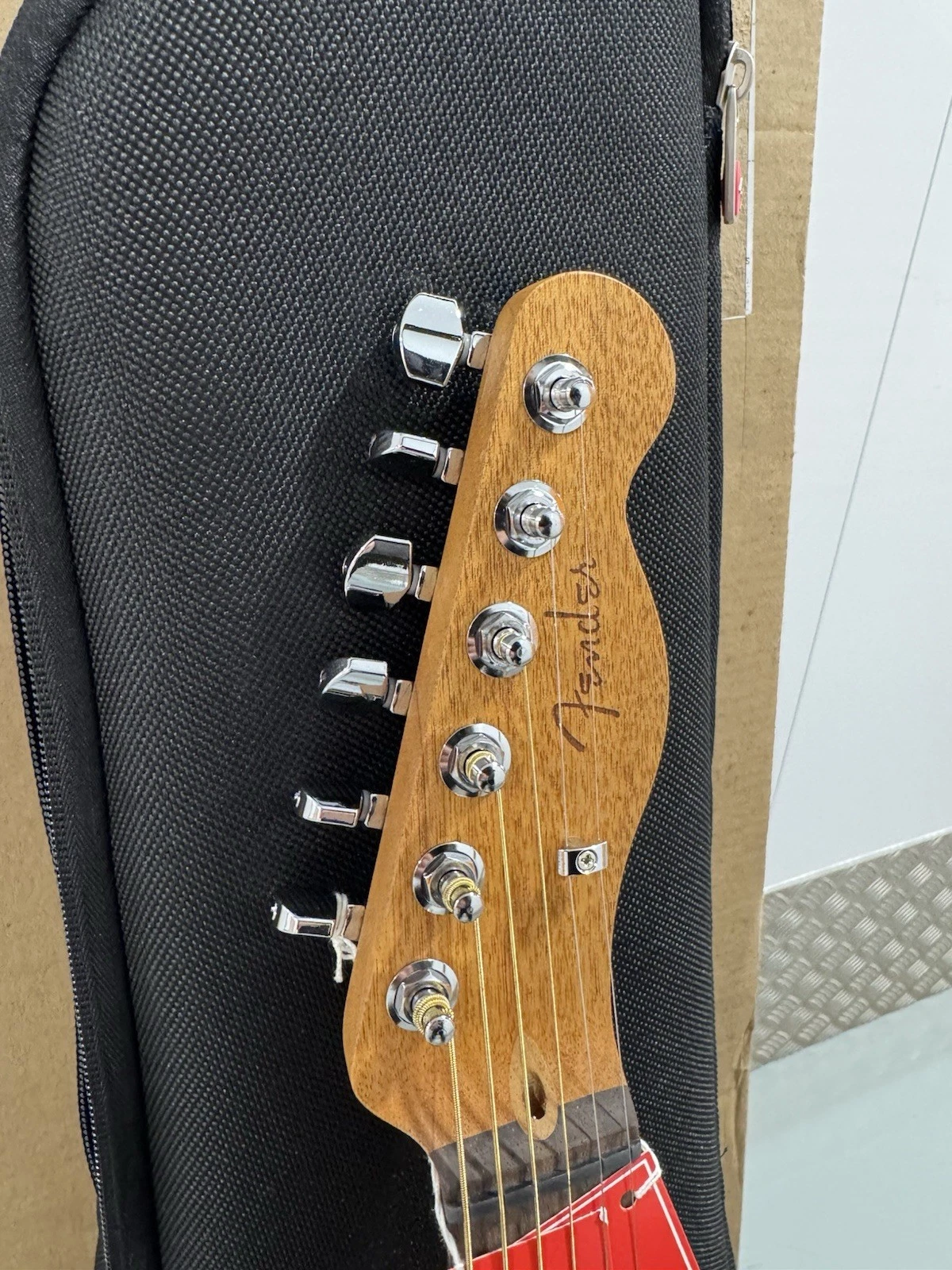 Fender Acoustasonic Player Telecaster Shadow Burst Guitar Brand New In Box 5