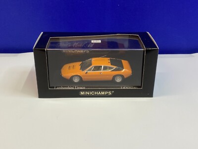 MINICHAMPS 1/43 SCALE ARRANCIO LAMBORGHINI URRACO VERY NICE !!
