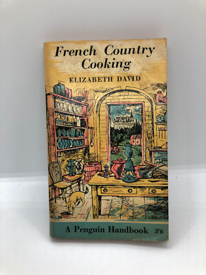 Elizabeth David French Country Cooking Vintage Penguin Cookbook Paperback 1950s
