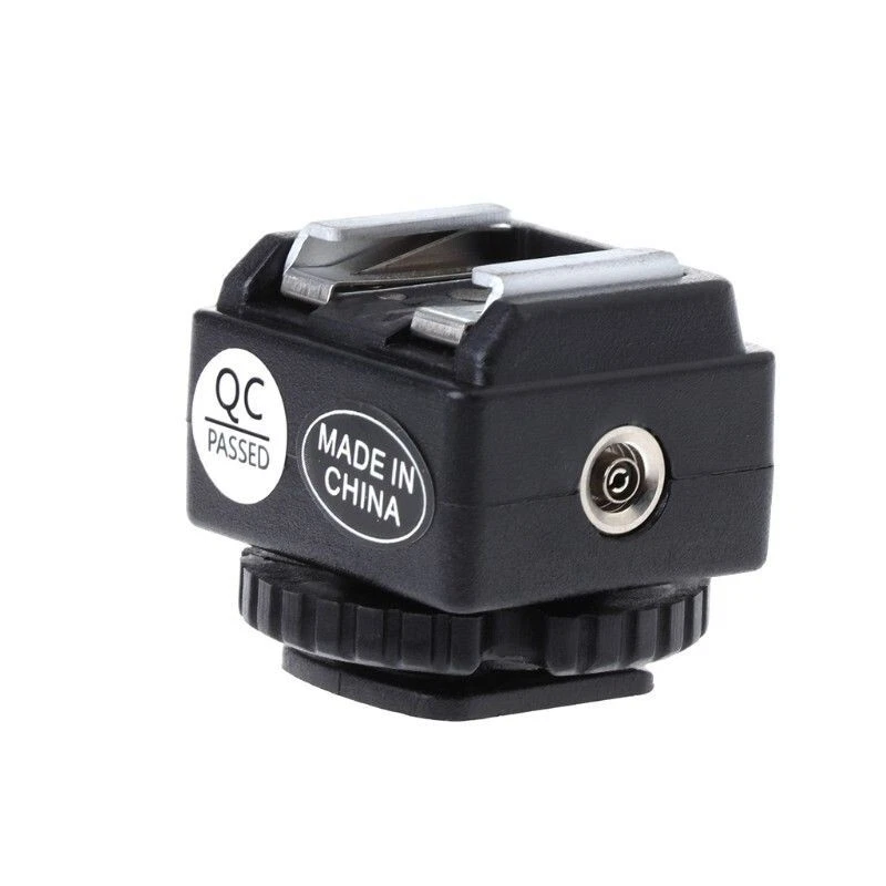Camera Hot Shoe Converter Adapter Accessory For Nikon Flash To Canon 29x26x30mm - Image 3 of 4