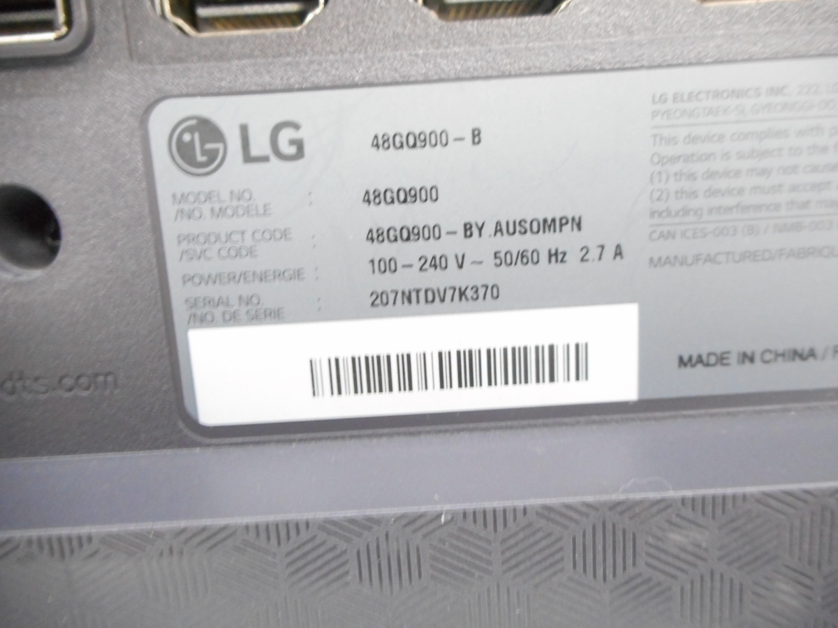 LG UltraGear 48GQ900-B 48'' 4K UHD HDR OLED Gaming Monitor LG UltraGear 48GQ900-B 48'' 4K UHD HDR OLED Gaming Monitor