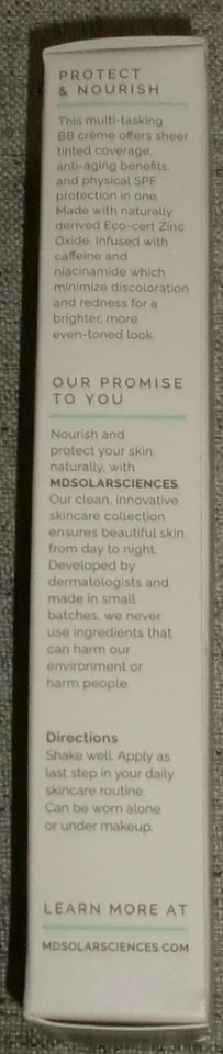 MDSolarSciences MD Mineral Creme SPF 50 1.7 oz. Exp.04/25 - Image 2 of 4