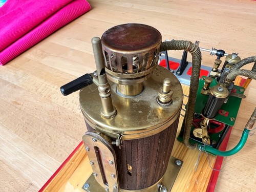 Krick Victoria Schiffs Dampfmaschine, Kessel UND Zweizylinder Antiebsaggregat! - Bild 8 von 20