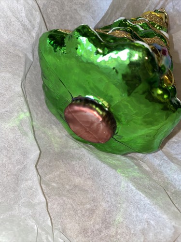 Thomas Pacconi 2003 Blown Glass Christmas Tree Ornament Nice! - Picture 5 of 5