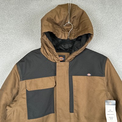 Dickies Coat Mens Medium Brown DuraTech Renegade Flex Duck Jacket 