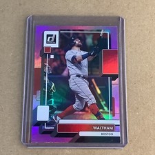 2022 DONRUSS PINK HOLO BOSTON WALTHAM BOSTON RED SOX #144 A-48