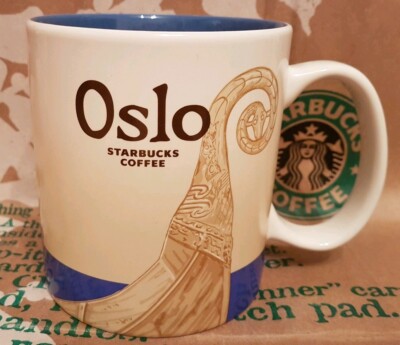 Starbucks Coffee City Mug/Mug OSLO/Norway, Global Icon Series, New+Unused!!