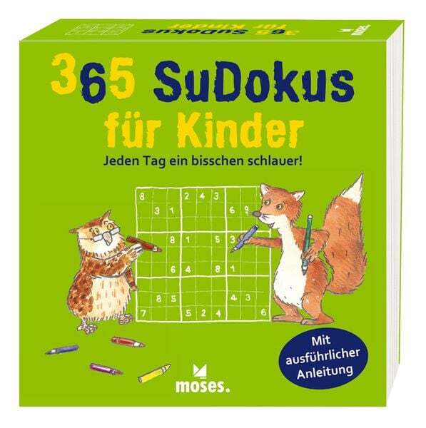 Thumbnail - 365 Sudokus Für Kinder