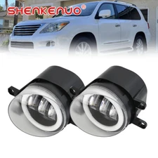 LED Fog Light For Lexus Lx570 2008-2013 Replacement Front Bumper Lamp Driving