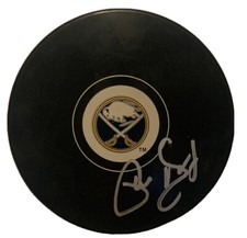 PHIL HOUSLEY SIGNED BUFFALO SABRES PUCK AUTOGRAPH
