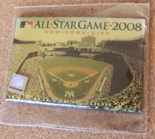 2008 MLB All-Star Game Yankee Stadium photo magnet - yellowed  AS