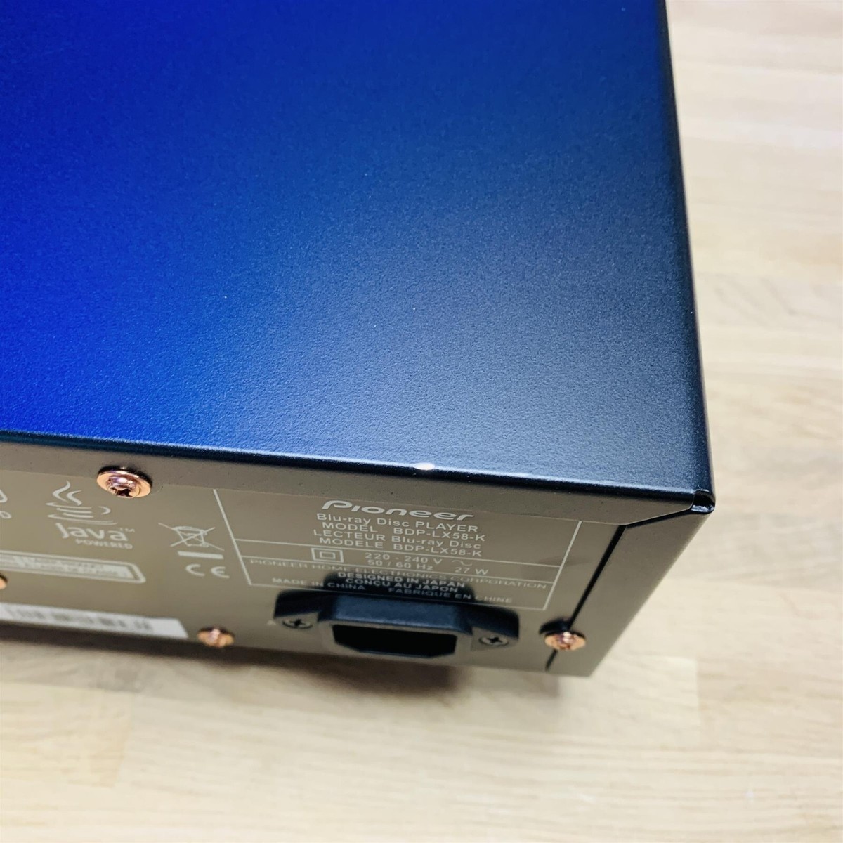 PIONEER パイオニア BDP-LX58 ブルーレイプレイヤー（Pioneer