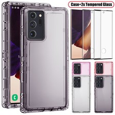 For Samsung Galaxy Note 20 Ultra Transparent Case Clear Cover / Screen Protector