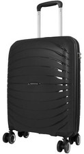 PP Hartschalen Reise Trolley Handgep&auml;ck Rethmar Schwarz farbige Griffe Gr. M