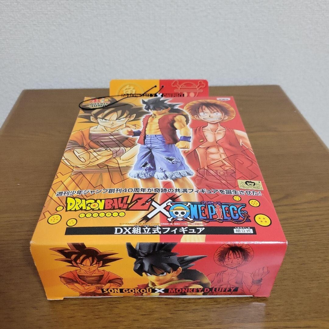 「ONE PIECE」お値下げ！ Dragon Ball Z x One Piece 40th DX Figure Luffy Style Goku