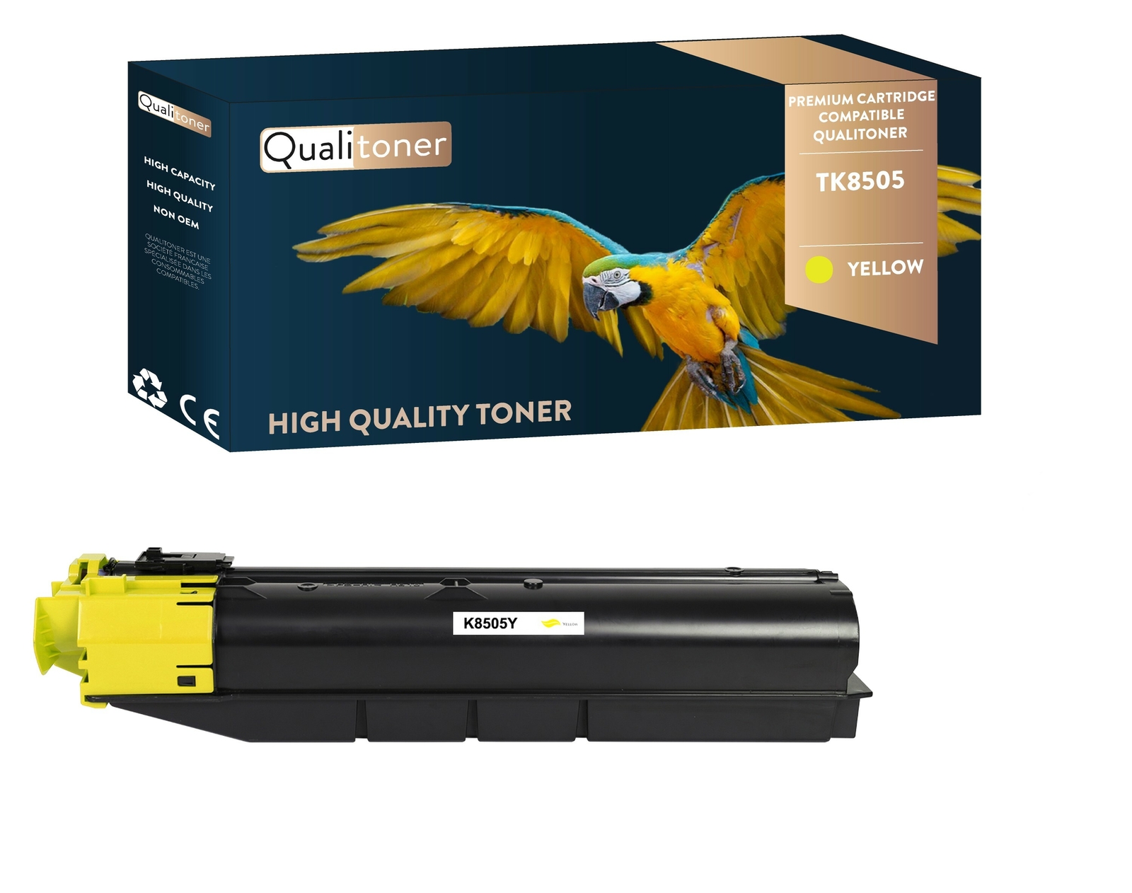 Toner TK8505Y Jaune résistant à la décoloration pour vos rapports Kyocera nets