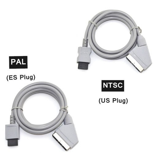 For WII NTSC / / Game Console RGB Scart Video Cable Cord 1.8m/70.87in - Picture 2 of 10