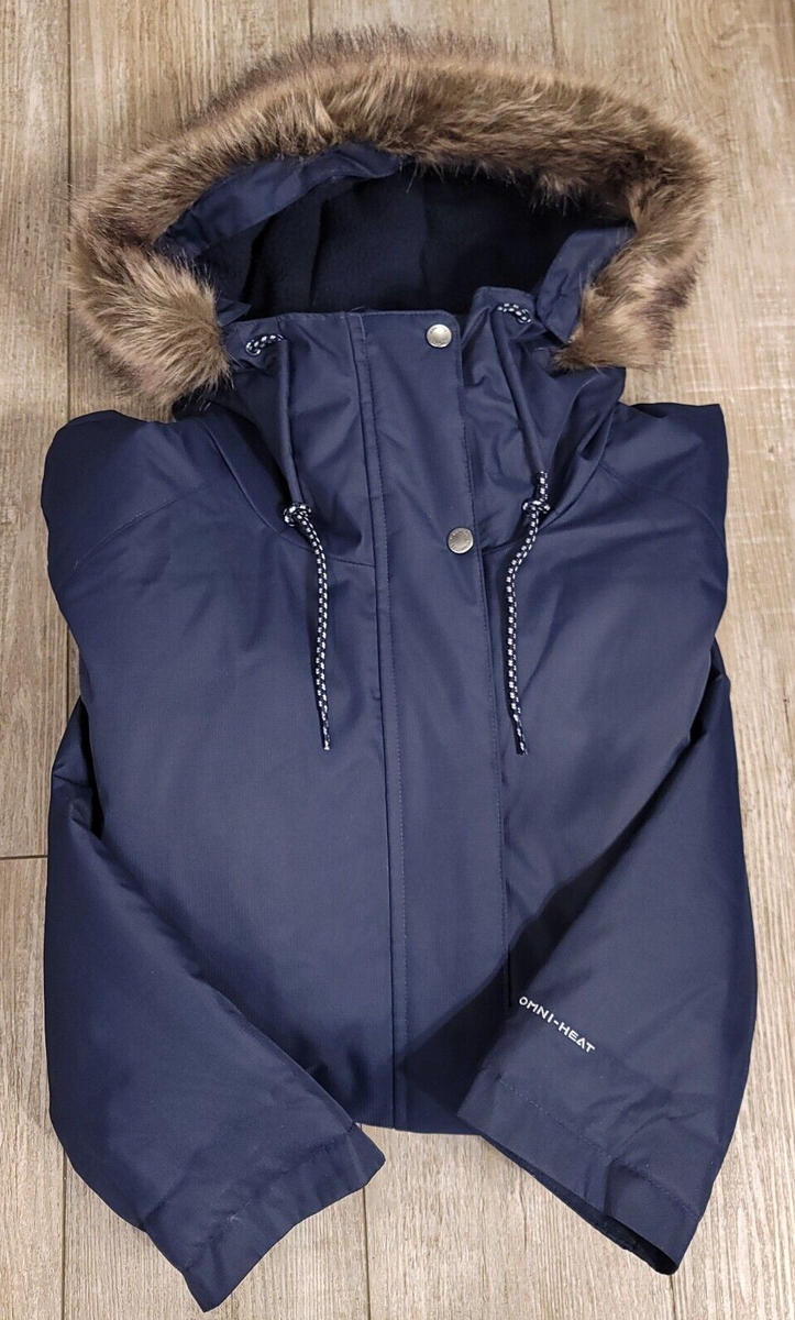 Parka Columbia Omni Heat Mens Jacket Columbia Sportswear NWOT Navy