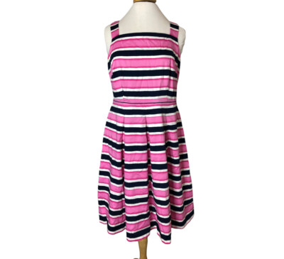 open lace back dress Talbots Plus Pink Citrus Print Smocked Back Dress- Size 20W (sold out  The  Saved Collection