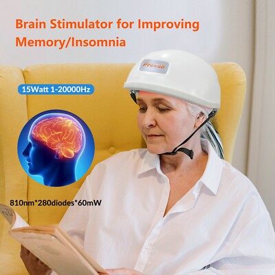 Frovab 810nm Parkinsons Disease ABS Helmet for Brain Disease,Portable Deep