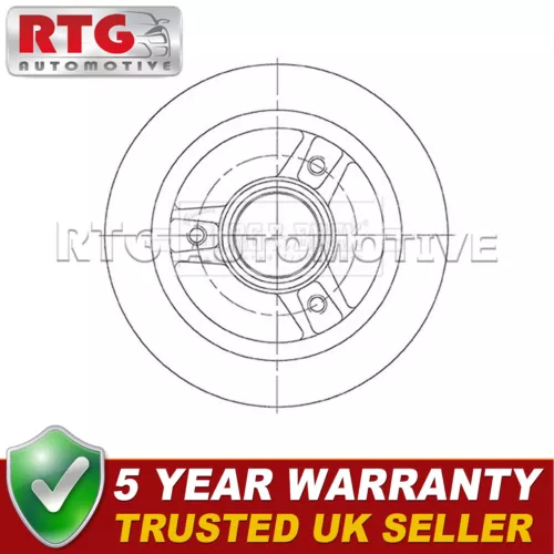 Vorne 1x Bremsscheibe passt Renault Twizy 2012 - 4,5 elektrisch 402064549R