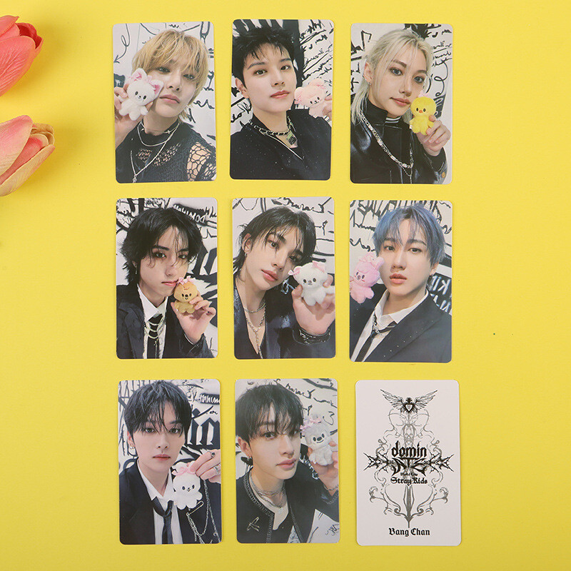Kpop Stray Kids DominATE Album Photo Cards Self Made Photocard