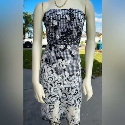 forever 21 embroidered dress Forever 21 Nude Maxi Dress with White Embroidered Lace- Size S – The Saved  Collection main image 1