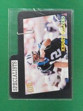1997 Fleer Ultra Football Kerry Collins #8 of 18S Specialists Die-Cut